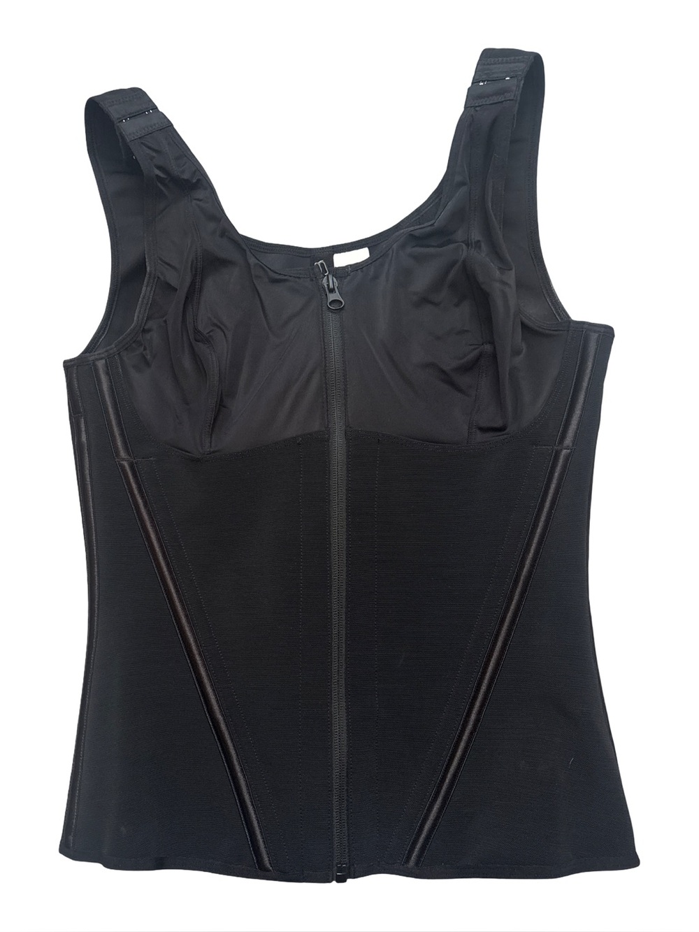 SHAPSHE Corset Waist Trainer Women Shapewear Tummy Control Workout Faja Black L - Picture 5 of 12